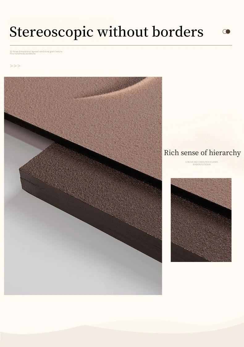 Modern Green Plant Sandstone Painting LED Lights For Corridor Living Room Restaurant Table 3D Home Decorations Lustre Mural Lamp