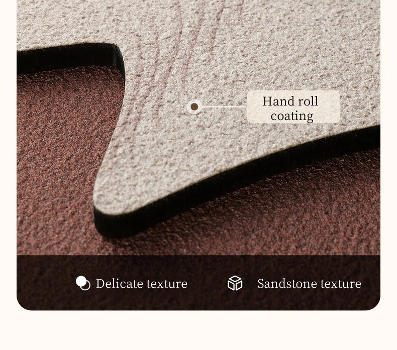 Modern Green Plant Sandstone Painting LED Lights For Corridor Living Room Restaurant Table 3D Home Decorations Lustre Mural Lamp