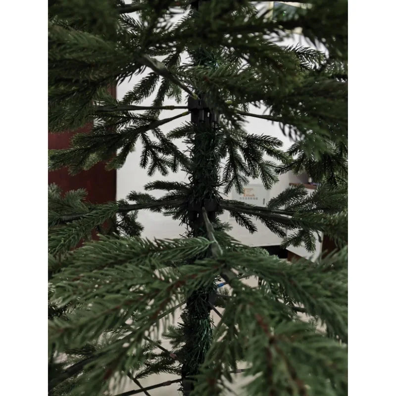 Full PE Artificial Large Christmas Tree PE Material Christmas Tree Home Party Atmosphere Xmas Decorations 1.2m to 2.1m navidad