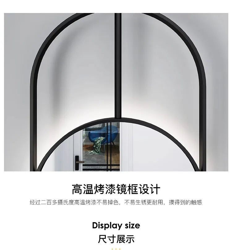 Room Decoration Wall Mirrors Bathroom Mirror Makeup Home Decorations Full Body Foot Mirrors Custom Mirrors Room Design Furniture