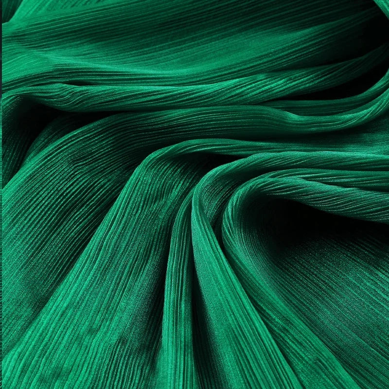 Pleated Organza DIY Handmade Gauze Flowers for Wedding Background Decor Party Stage Modeling Christmas Window Home Decorations