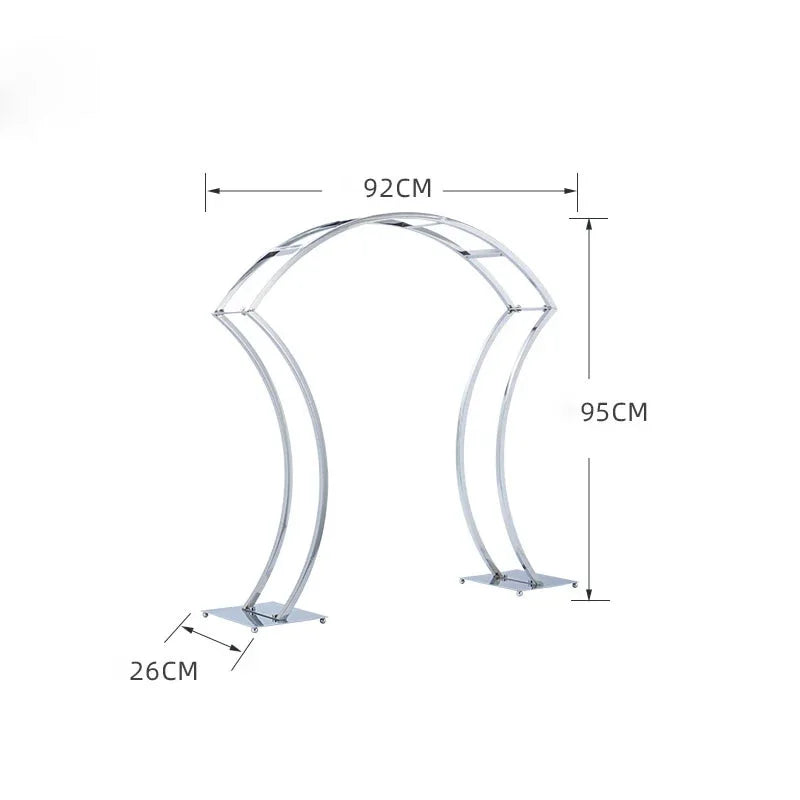 1/2/5pcs For Wedding Party Table Centerpiece  Flower Stand Gold Metal