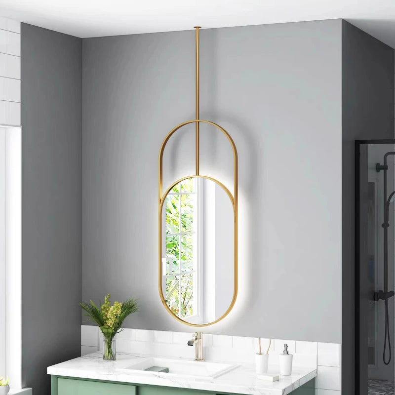 Room Decoration Wall Mirrors Bathroom Mirror Makeup Home Decorations Full Body Foot Mirrors Custom Mirrors Room Design Furniture