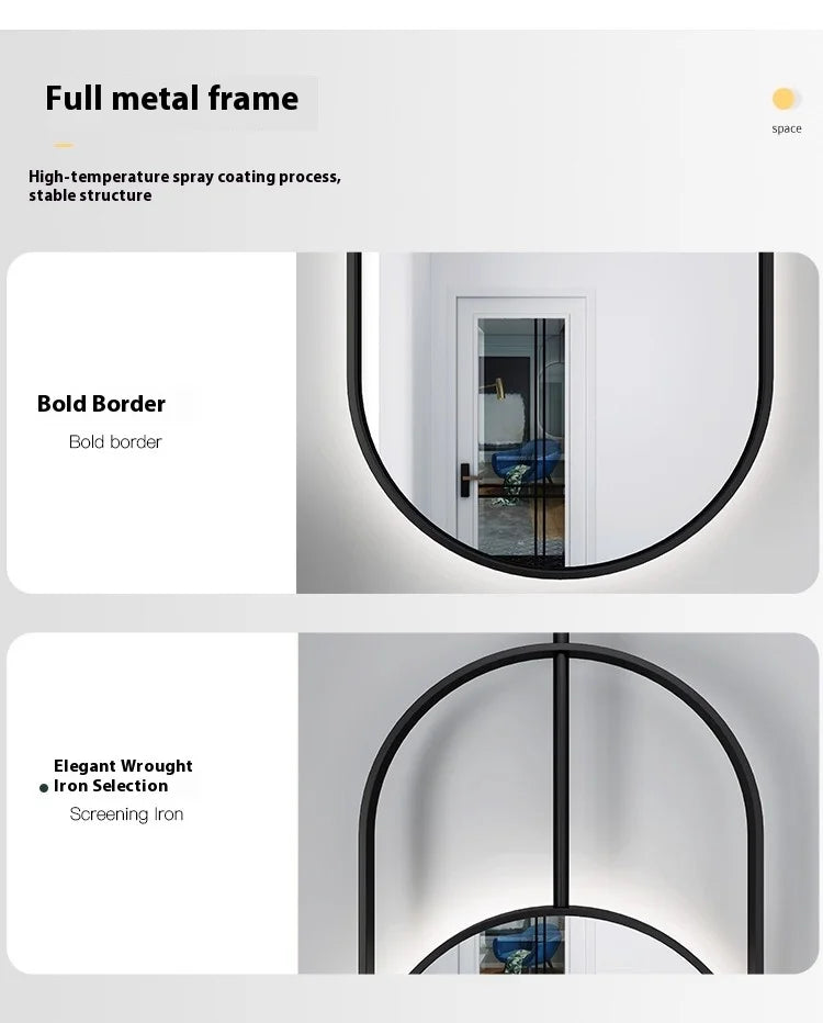 Room Decoration Wall Mirrors Bathroom Mirror Makeup Home Decorations Full Body Foot Mirrors Custom Mirrors Room Design Furniture