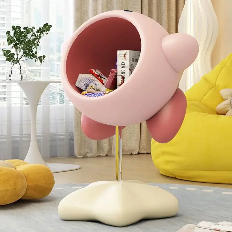 Creative Pink Fat Man Floor Storage Ornaments Living Room Sofa Next To The TV Cabinet Home Decorations High-end Luxury