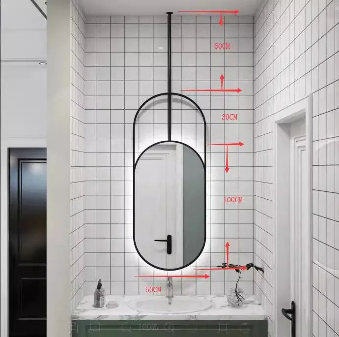 Room Decoration Wall Mirrors Bathroom Mirror Makeup Home Decorations Full Body Foot Mirrors Custom Mirrors Room Design Furniture