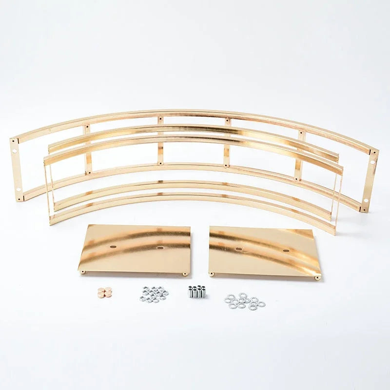 1/2/5pcs For Wedding Party Table Centerpiece  Flower Stand Gold Metal