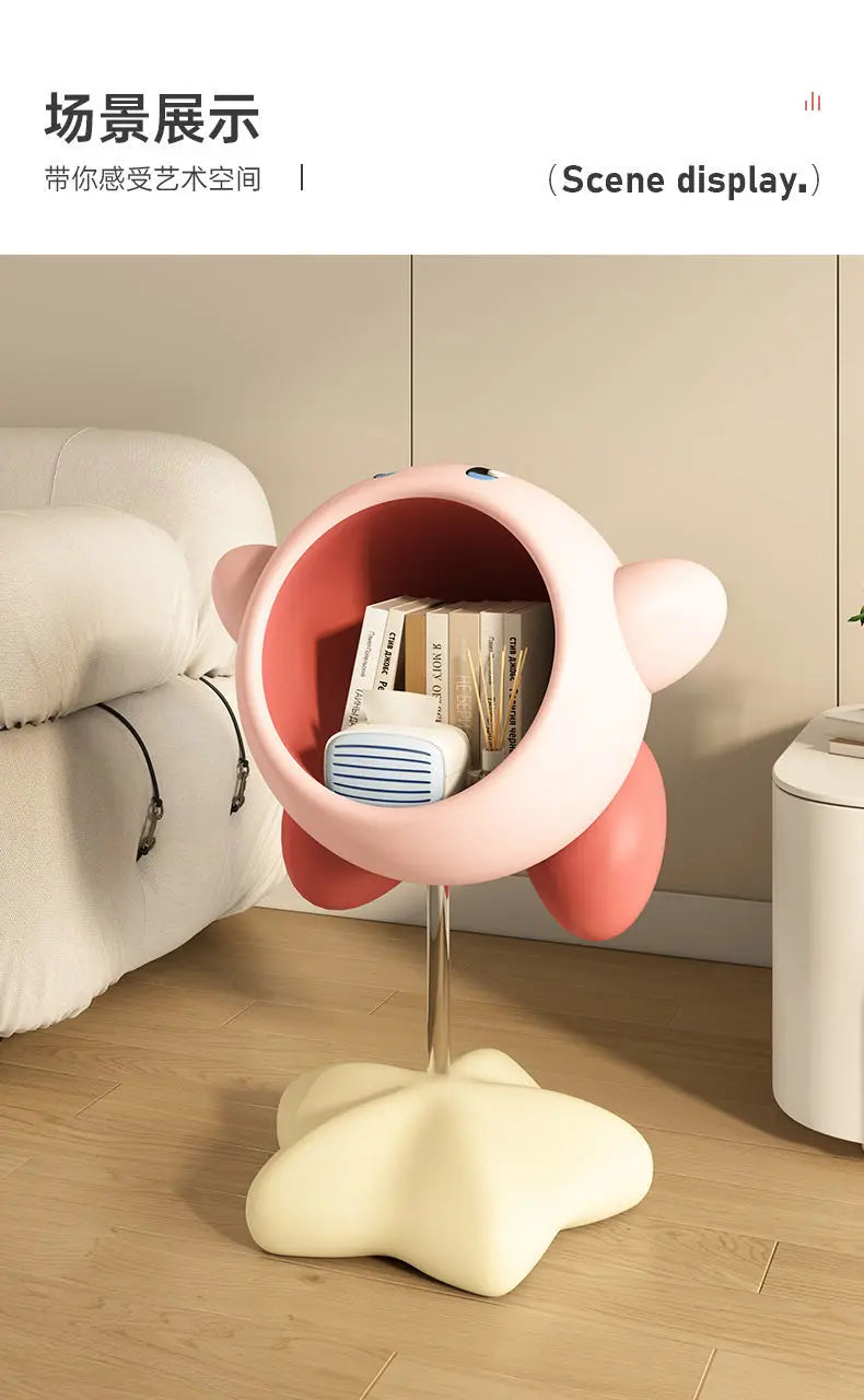 Creative Pink Fat Man Floor Storage Ornaments Living Room Sofa Next To The TV Cabinet Home Decorations High-end Luxury