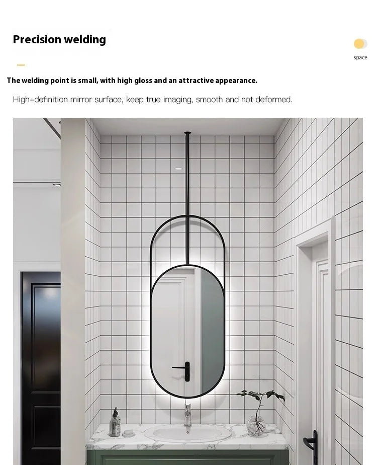 Room Decoration Wall Mirrors Bathroom Mirror Makeup Home Decorations Full Body Foot Mirrors Custom Mirrors Room Design Furniture