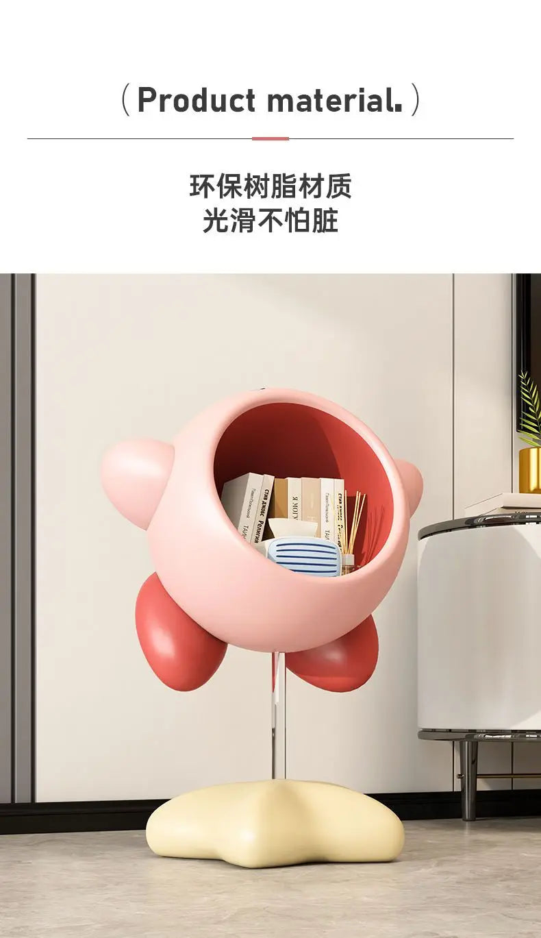 Creative Pink Fat Man Floor Storage Ornaments Living Room Sofa Next To The TV Cabinet Home Decorations High-end Luxury