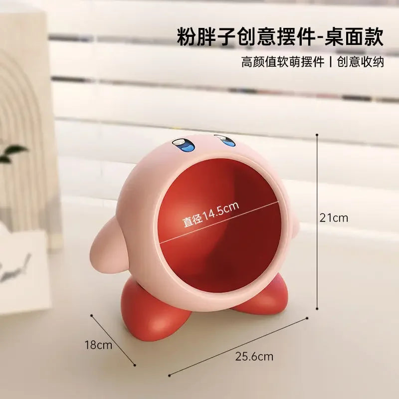 Creative Pink Fat Man Floor Storage Ornaments Living Room Sofa Next To The TV Cabinet Home Decorations High-end Luxury