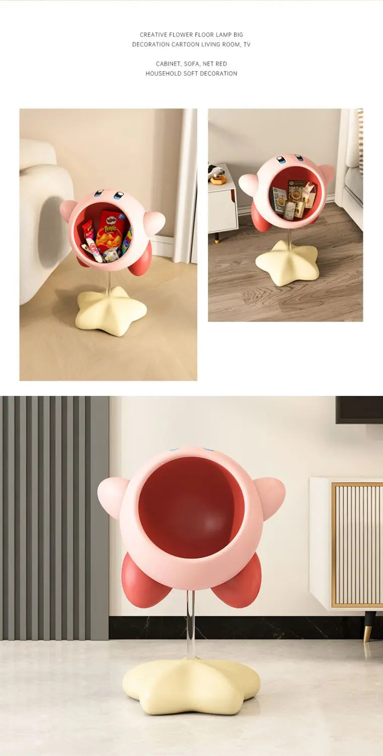 Creative Pink Fat Man Floor Storage Ornaments Living Room Sofa Next To The TV Cabinet Home Decorations High-end Luxury